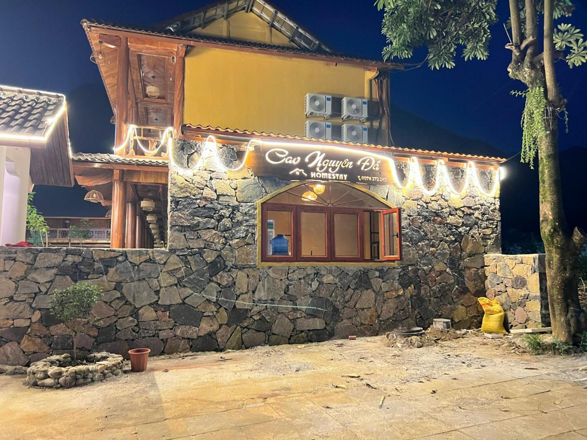 Cao Nguyen Da Homestay Meo Vac Exteriér fotografie